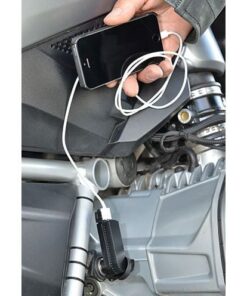 Angled USB Plug with DIN plug 12V - 5V - 3A