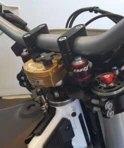 Husqvarna 701 Enduro SUB Mount / Complete Stabilizer Kit / rubber type/ using stock triple clamp  (rubber type SUB mount)