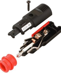 DIN/cigarette plug connection 8A