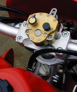 Honda XR 650 R Triple Clamp kit with Stabilizer-FWD mnt  (price includes Billet Triple clamp)
