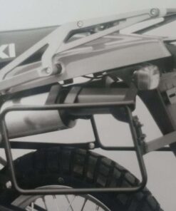 SIDECARRIER PERMANENT MOUNTED - BLACK FOR SUZUKI DR 650 RS 1990 --1996