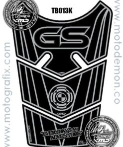 BMW R1200GS Adventure Black Motorcycle Tank Pad Protector 2007—07--3D Gel