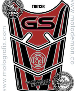 BMW R1200GS Adventure RED Motorcycle Tank Pad Protector 2007—07--3D Gel