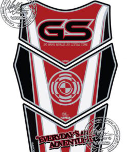 BMW R1200GS RED Motorcycle Tank Pad Protector 2007—07--3D Gel