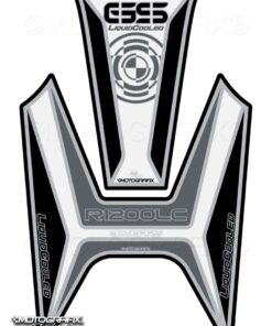 BMW R1200GS LC WHITE/BLACK Tank Pad Protector 2013—16--3D Gel