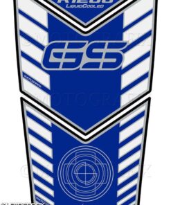 BMW R1200GS LC Adventure BLUE/WHITE Tank Pad Protector 2014—18--3D Gel