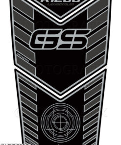 BMW R1200GS LC Adventure BLACK Tank Pad Protector 2014—18--3D Gel