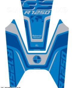 BMW R1250GS Adventure 2018-2019 BLUE Tank Pad Protector--3D Gel