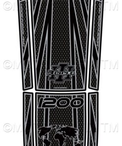 Triumph Tiger 1200 2018 Carbon Atlas Motorcycle Tank Pad Protector Motografix 3D Gel TT028CJ