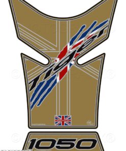 Triumph Tiger 1050 2006 07 08 09 10 11 12 Motorcycle Tank Pad Protector Motografix 3D Gel TT030A