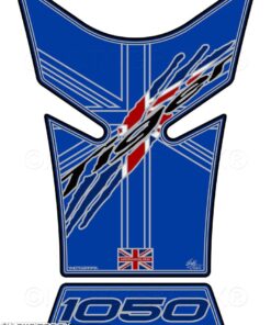 Triumph Tiger 1050 2006 07 08 09 10 11 12 Motorcycle Tank Pad Protector Motografix 3D Gel TT030B