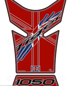 Triumph Tiger 1050 2006 07 08 09 10 11 12 Motorcycle Tank Pad Protector Motografix 3D Gel TT030R