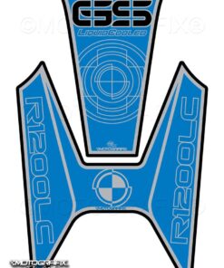 BMW R1200GS LC BLUE Tank Pad Protector 2013—16--3D Gel