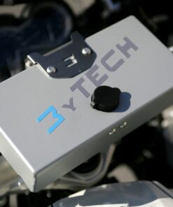 Mytech BMW R 1200 GS Lockable Handlebar Storage Box - Silver
