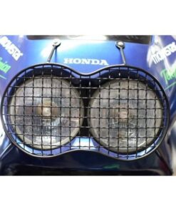 Overland Headlight Protection Honda Africa Twin XRV 750 -- RD07--Black