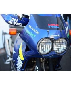 Overland Headlight Protection Honda Africa Twin XRV 750 -- RD04 --Black