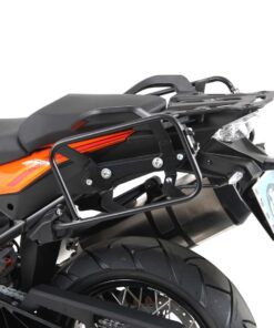Hepco SIDECARRIER LOCK-IT - BLACK - ASYMMETRIC FOR KTM 1050/1190 ADVENTURE / R