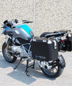 SAVE!! MyTech Adventure Pannier Set complete with Frames 33L/39L - Black