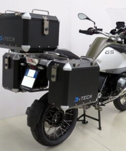 SAVE!! MyTech Adventure Pannier Set complete with Frames 41L/47L - Black