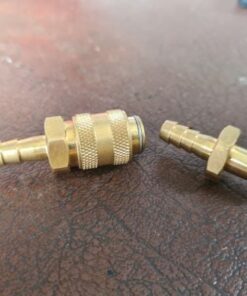 Copper Quick release for fuel line -  8 mm