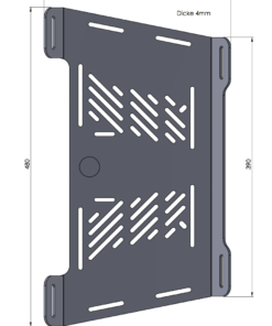 Hepco & Becker Large travel rack aluminium Honda NX 650 Dominator 1995-2002