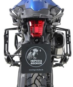 HEPCO SIDECARRIER LOCK-IT - BLACK FOR TRIUMPH TIGER 800 XR / XRX / XRT (2015-2017)