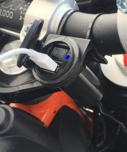 USB connection with on / off switch -Ring Terminal 2.1 A