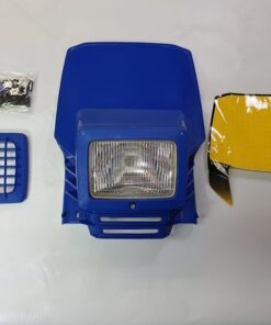 Overland Vintage Headlight mask complete with light assembly